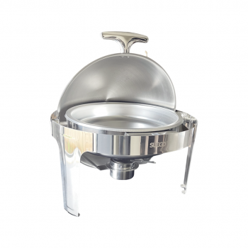 Round roll top chafing dish