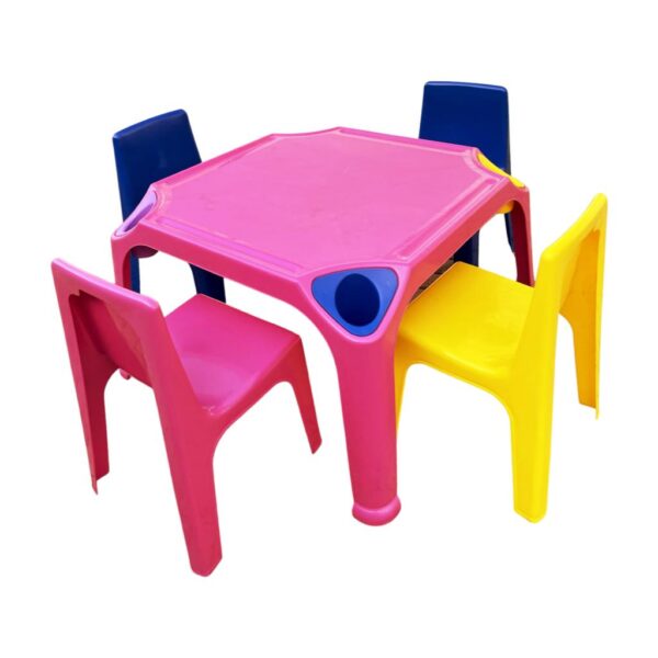 Kids Plastics Chair and Table (combo)