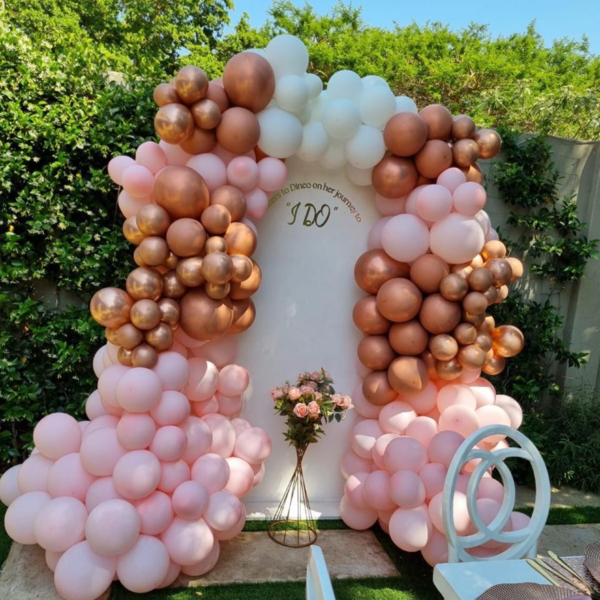 custom balloon garland