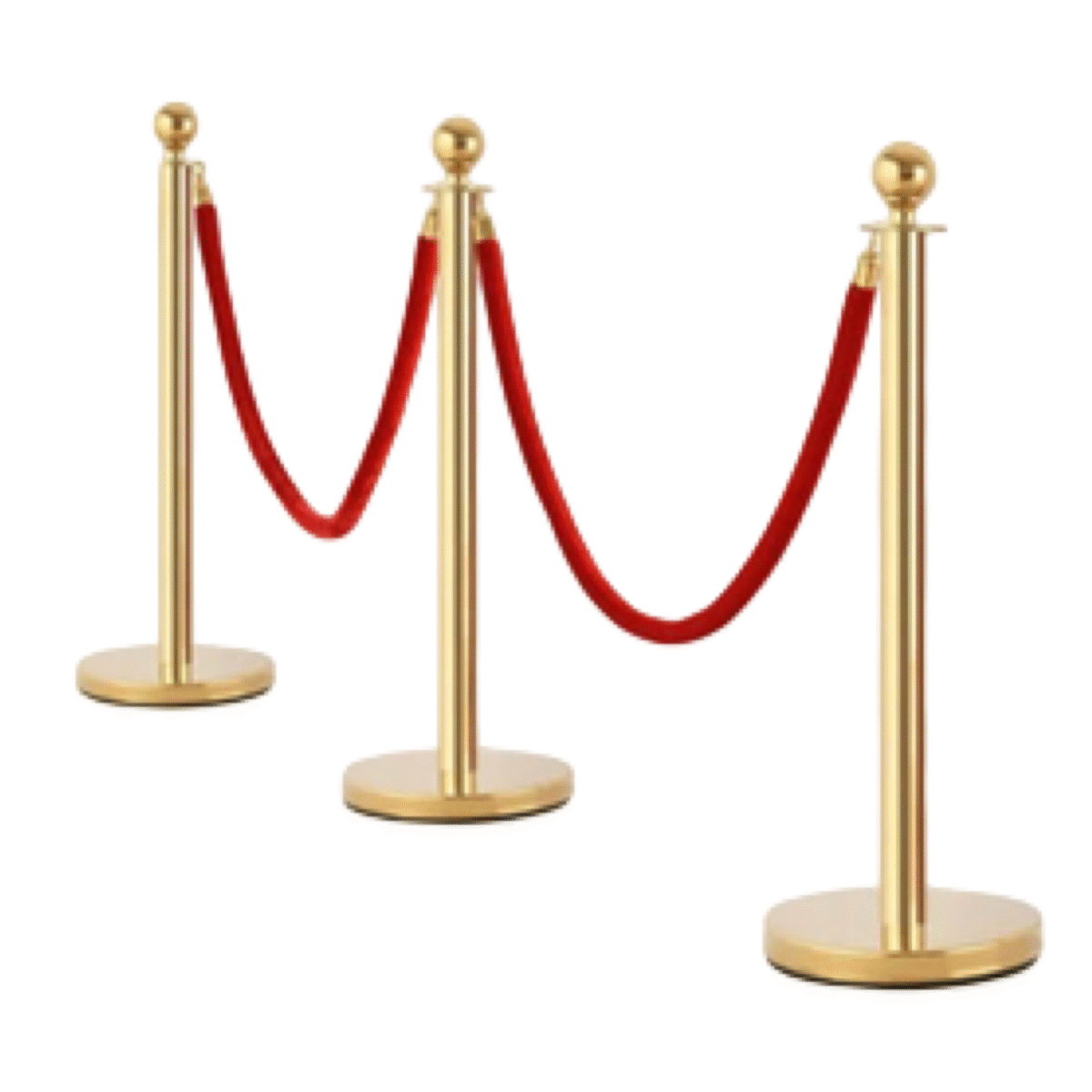 Red Stanchion Rope (Twisted) - Image 2