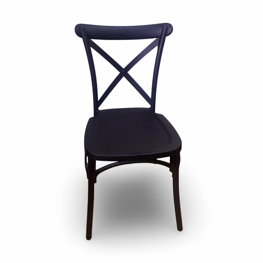 Black Cross Back Chairs